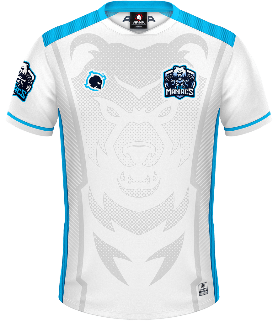 Maniacs ELITE Jersey - White - ARMA