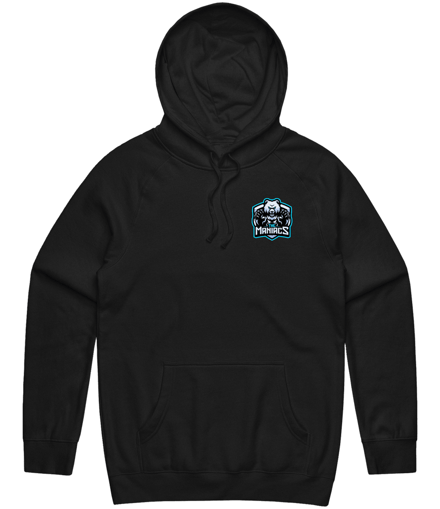 Maniacs Icon Hoodie - Black - ARMA