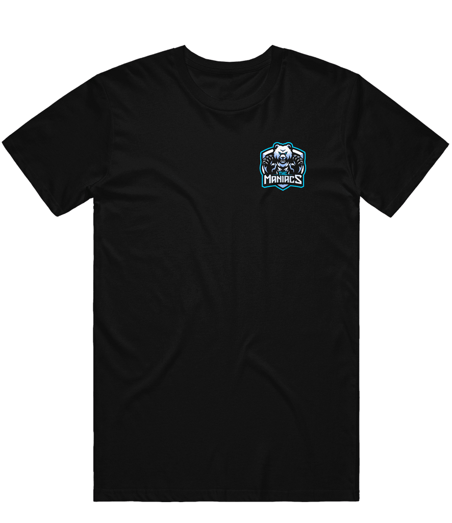 Maniacs Icon Tee - Black - ARMA