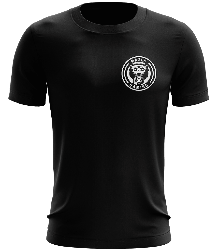 Mazer Badge Tee - Black - ARMA - T-Shirt