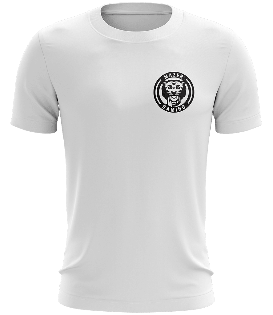 Mazer Badge Tee - White - ARMA