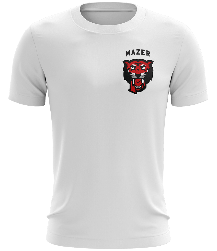 Mazer Icon Tee - White - ARMA - T-Shirt