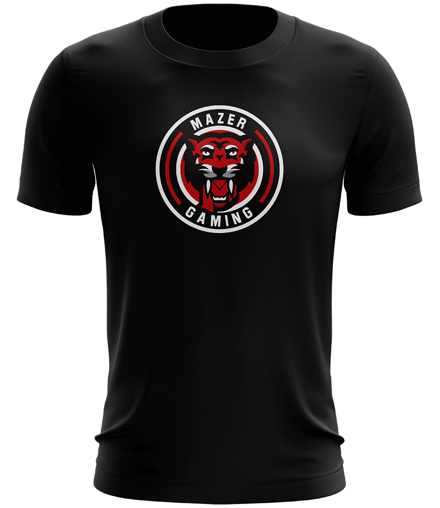 Mazer Logo Tee - Black - ARMA - T-Shirt