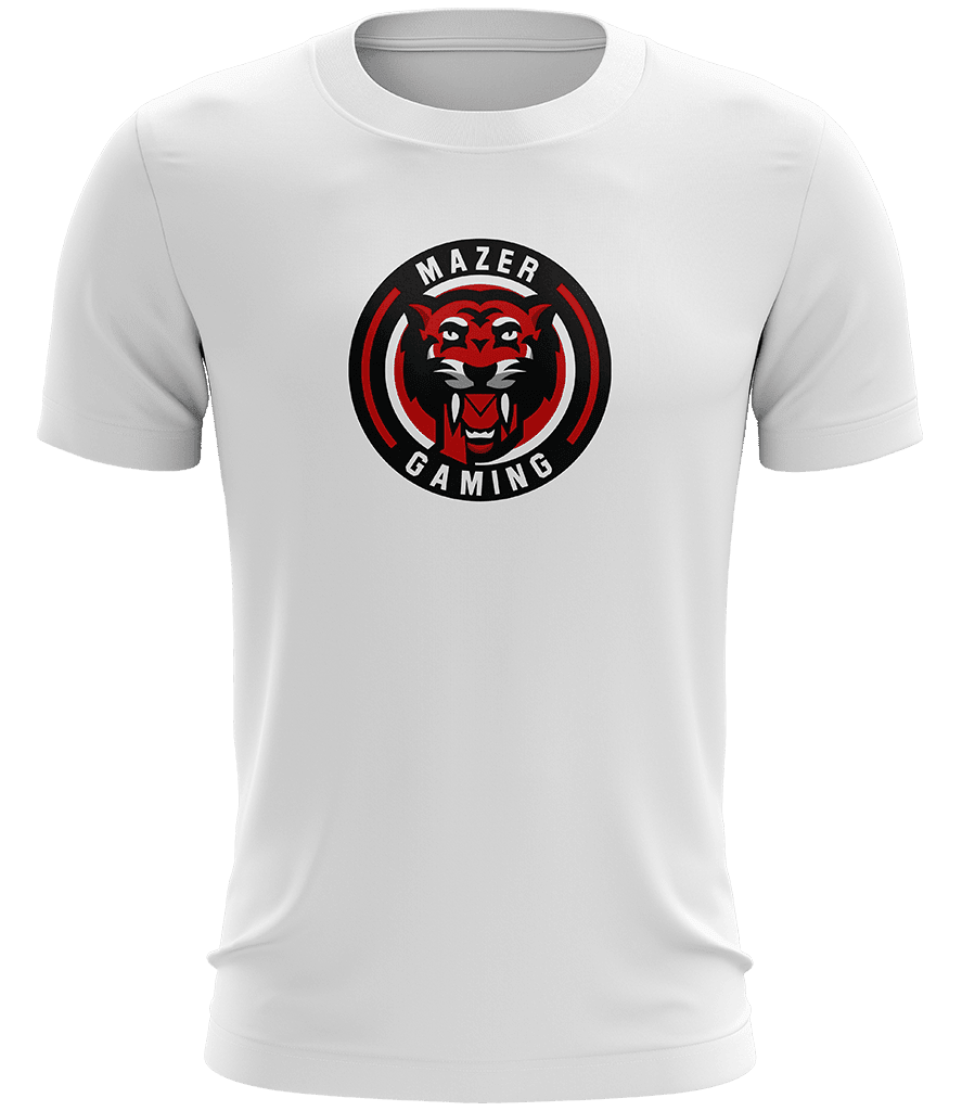Mazer Logo Tee - White - ARMA