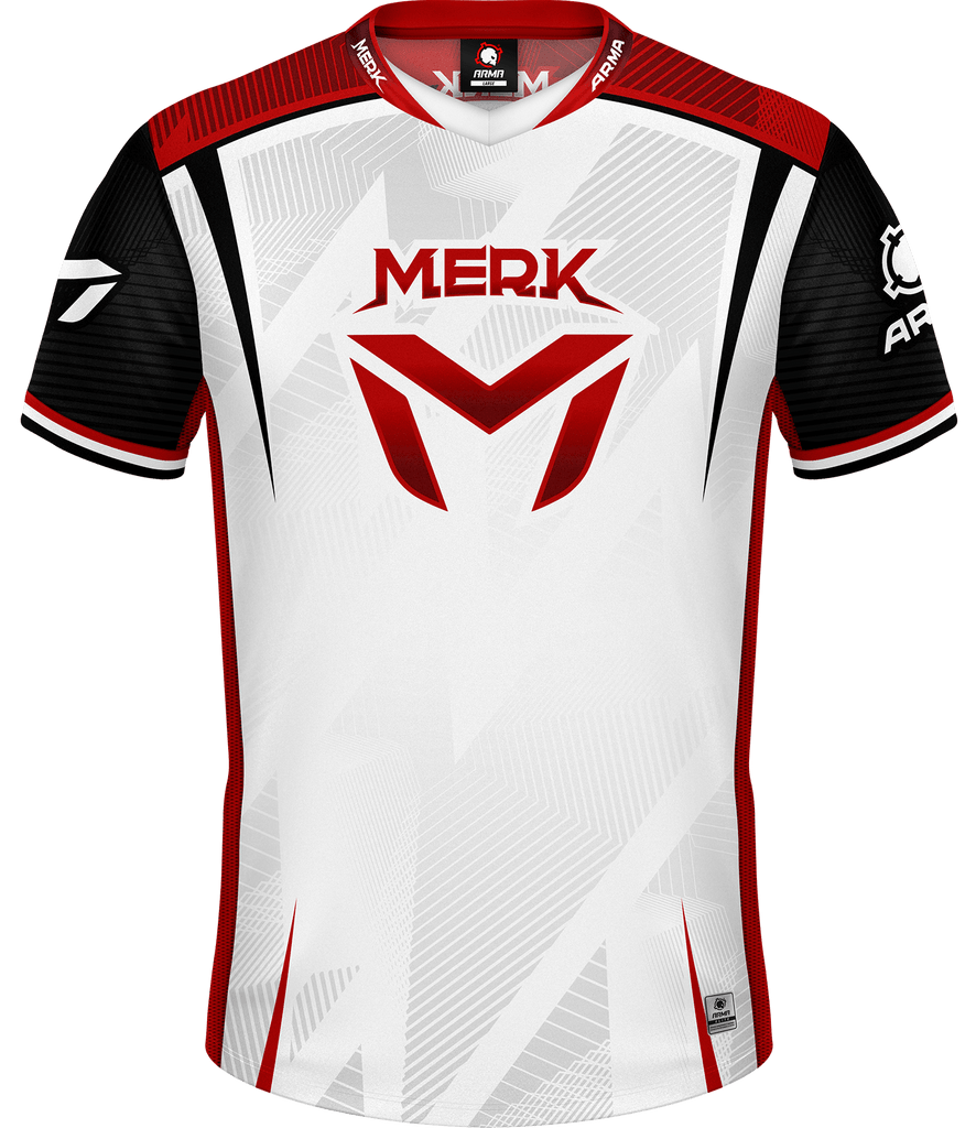 Merk ELITE Jersey - White - ARMA - Esports Jersey