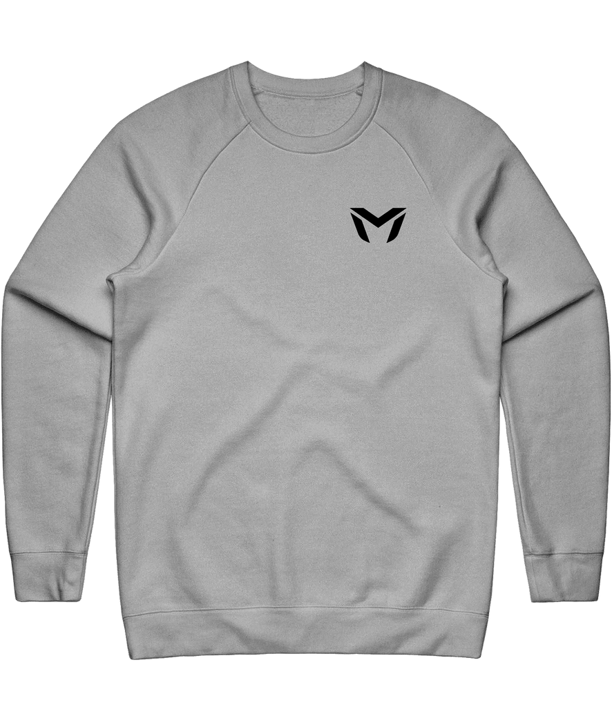 Merk Icon Crewneck - Grey - ARMA - Sweater