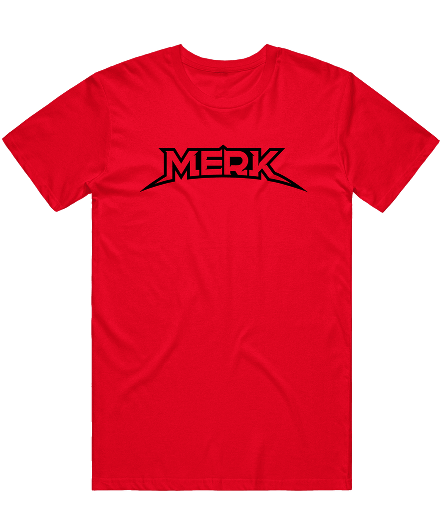 Merk Invert Tee - Red - ARMA - T-Shirt