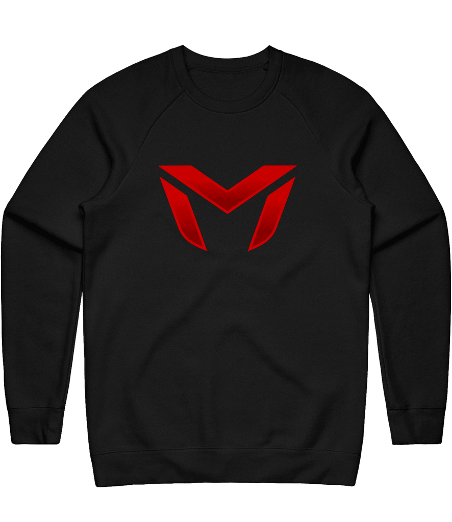 Merk Logo Crewneck - Black - ARMA - Sweater