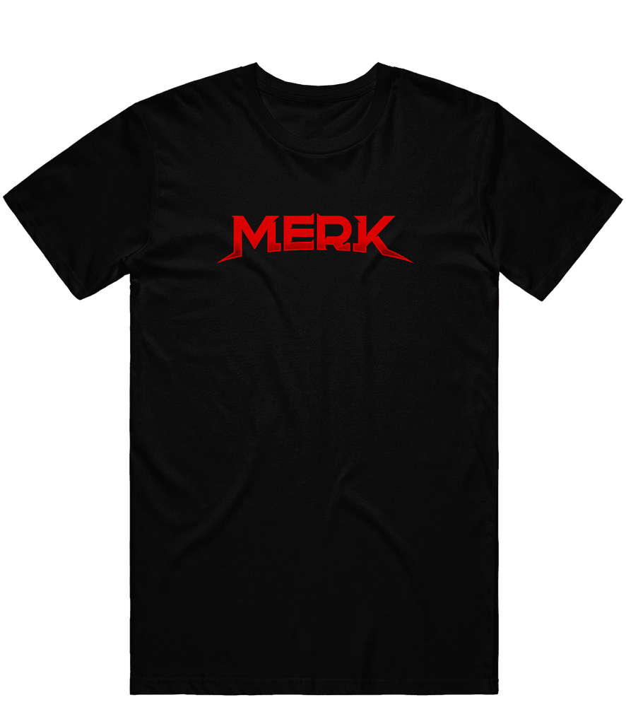 Merk Text Tee - Black - ARMA