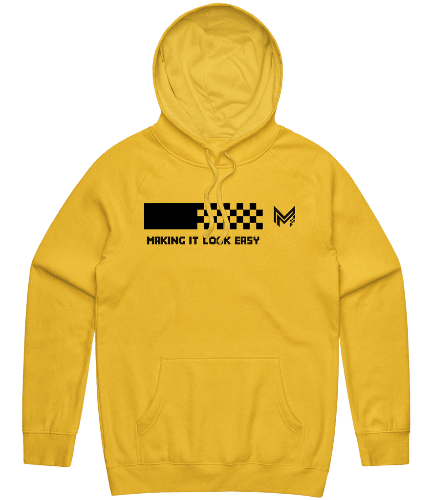 Mile Banner Hoodie - Yellow - ARMA