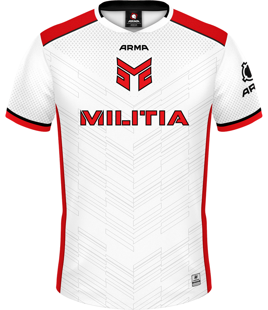 Militia 2023 ELITE V2 Jersey - White - ARMA