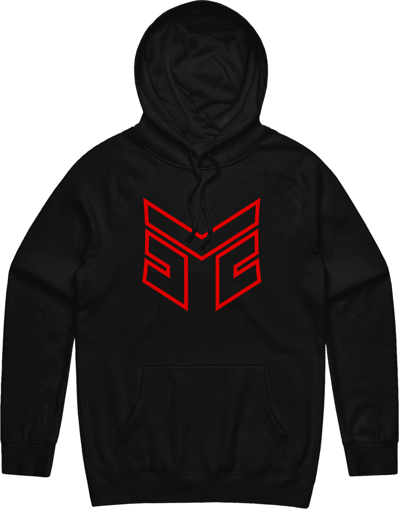 Militia Outline Hoodie - Black - ARMA