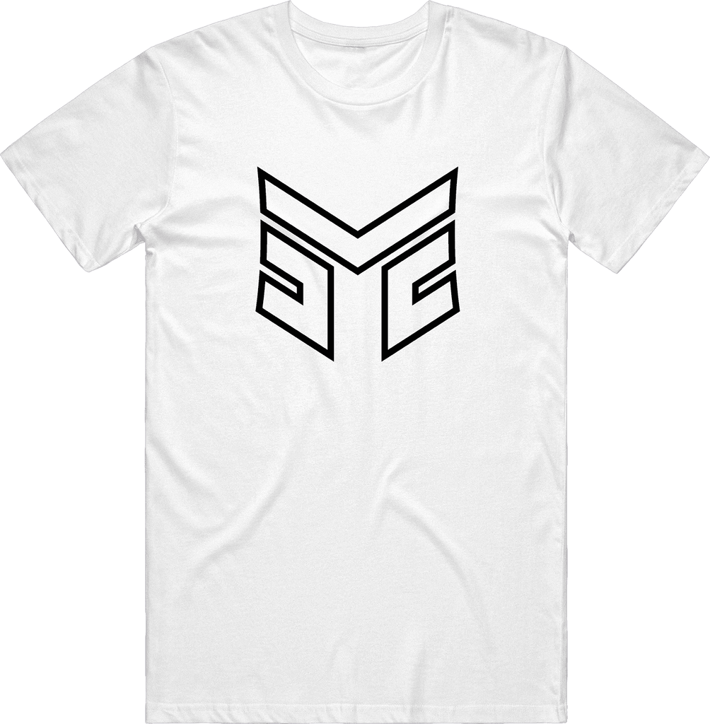 Militia Outline Tee - White - ARMA