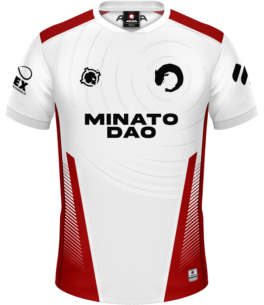 Minato Dao ELITE Jersey - White - ARMA - Esports Jersey