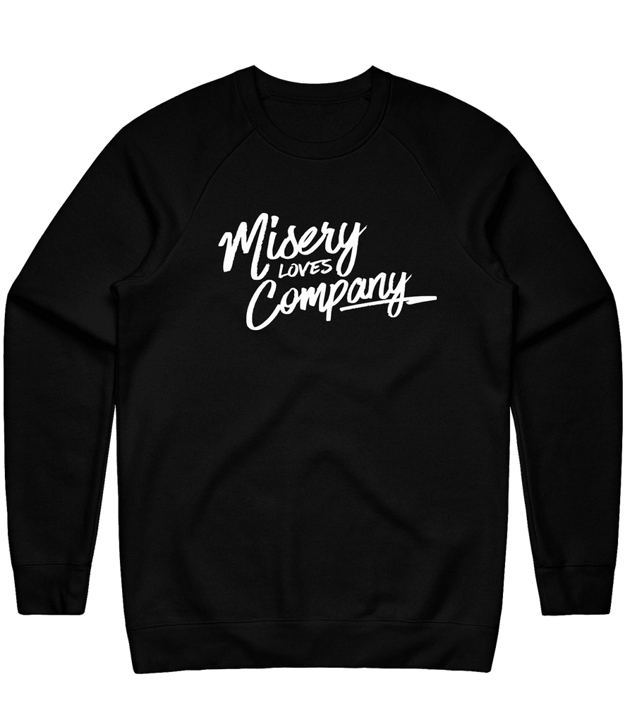 MLC Script Crewneck - Black - ARMA - Sweater