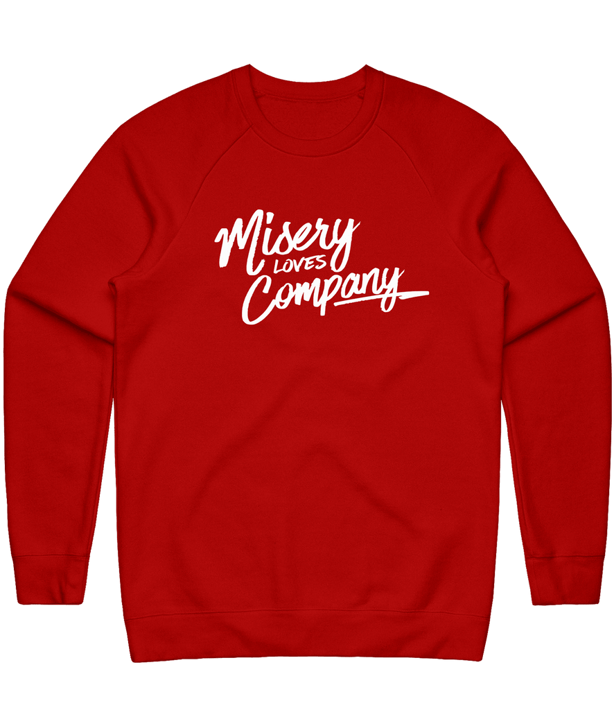 MLC Script Crewneck - Red - ARMA - Sweater