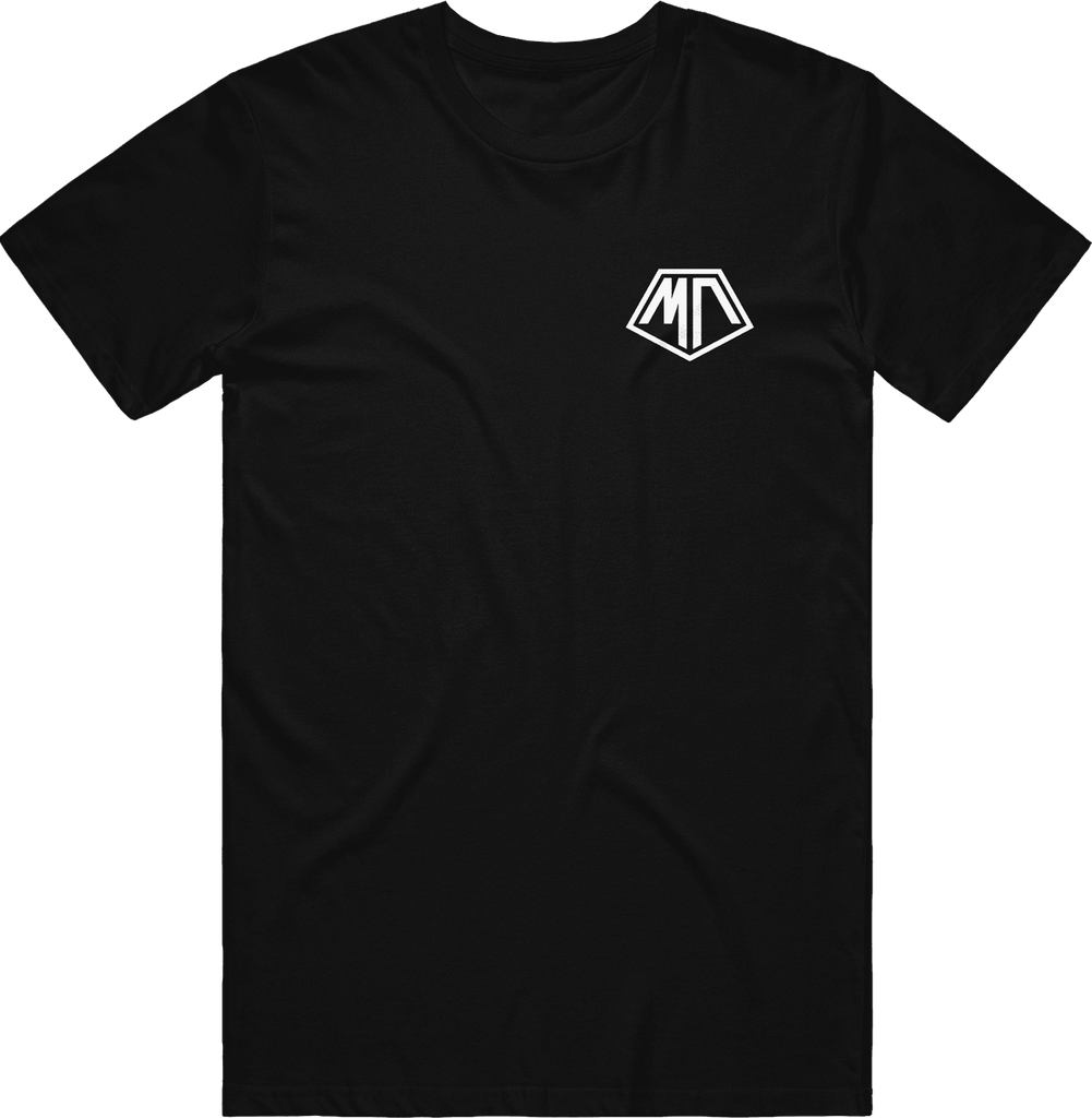 Moon Icon Tee - Black - ARMA - T-Shirt