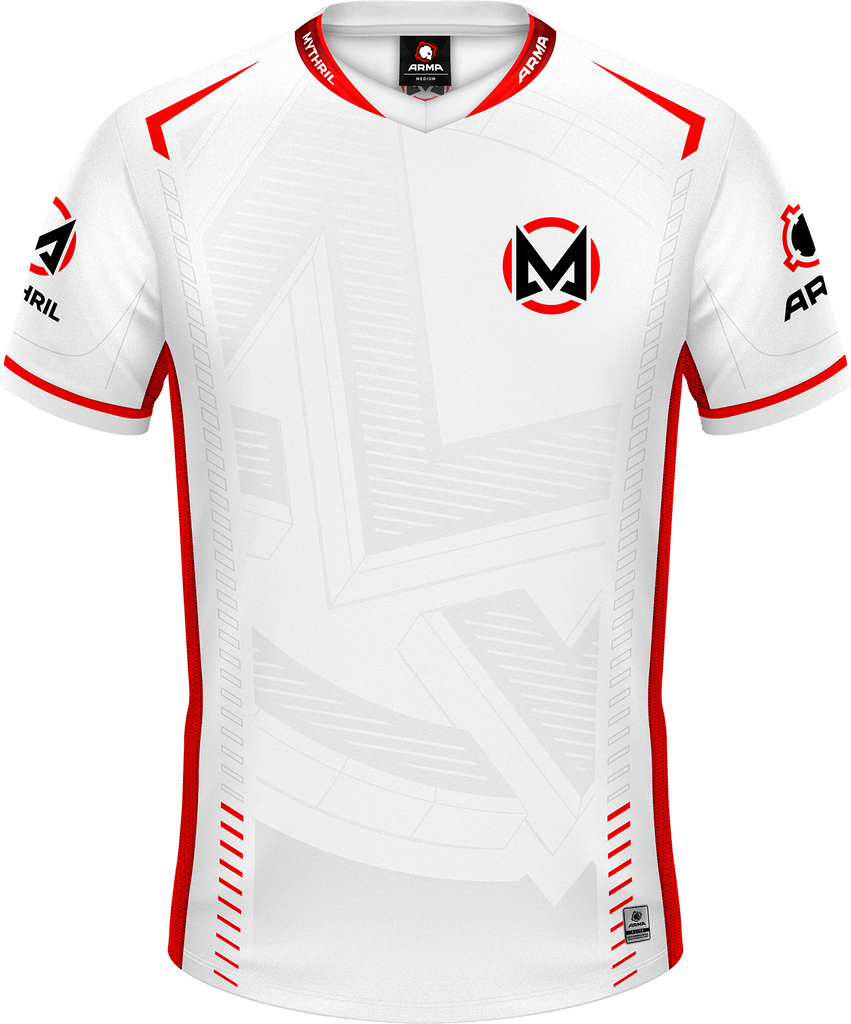 Mythril ELITE Jersey - White - ARMA - Esports Jersey