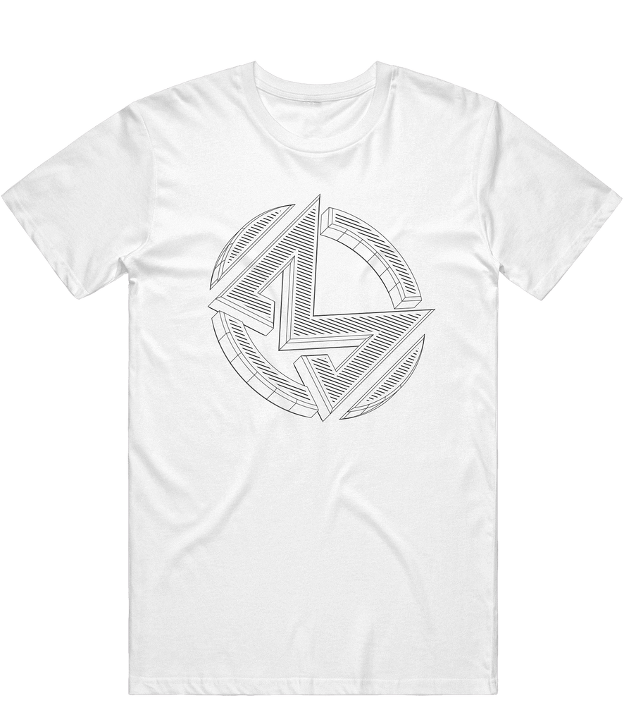 Mythril Logo Tee - White - ARMA - T-Shirt