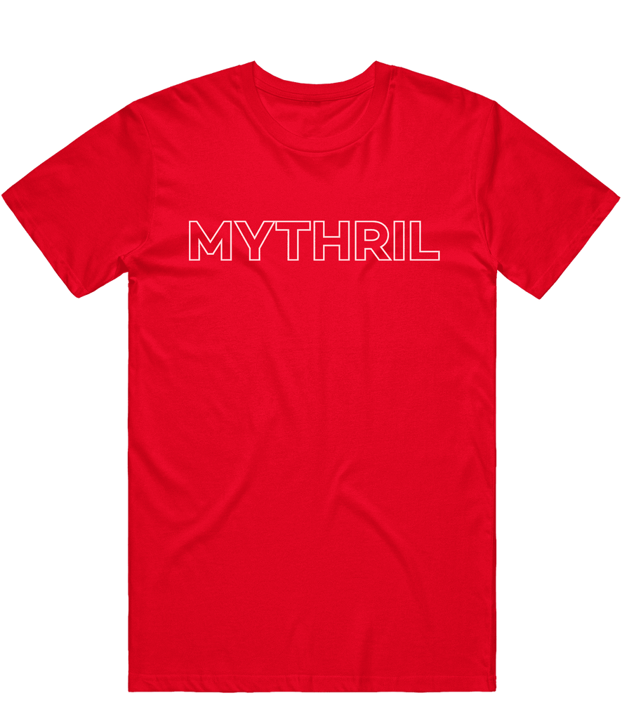 Mythril Outline Tee - Red - ARMA - T-Shirt