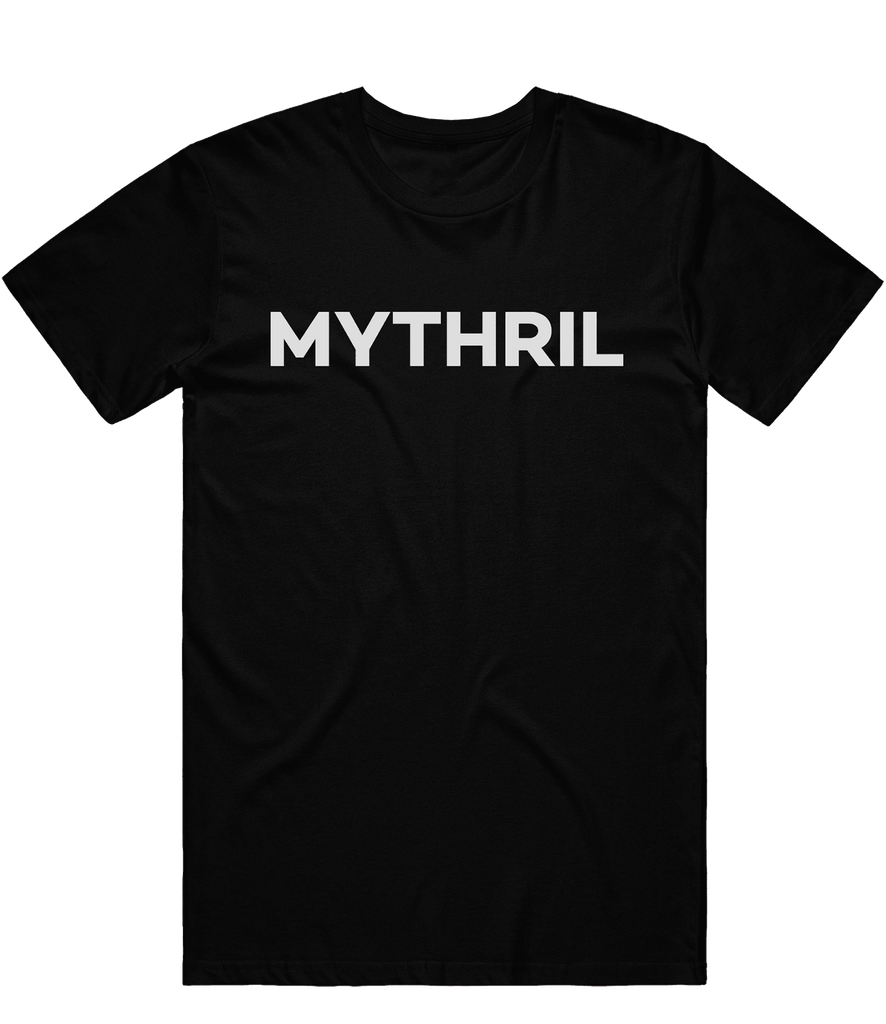 Mythril Text Tee - Black - ARMA - T-Shirt