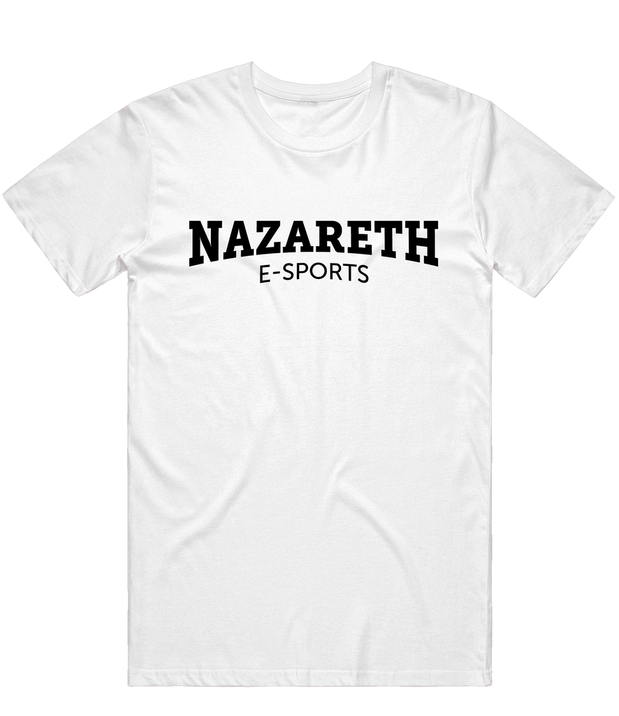 Nazareth Text Tee - White - ARMA
