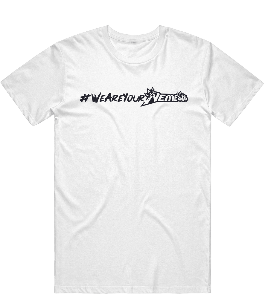 Nemesis Hashtag Tee - White - ARMA