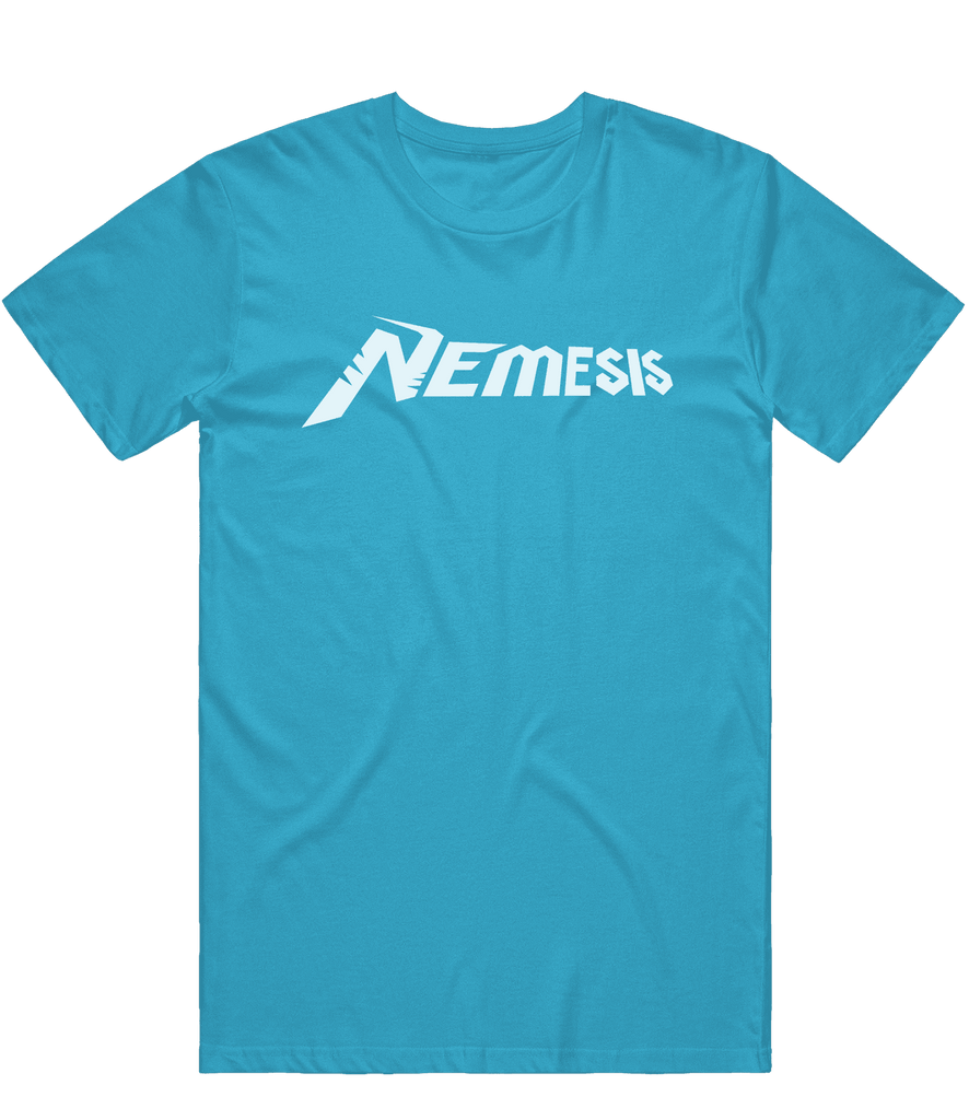 Nemesis Text Tee - Blue - ARMA