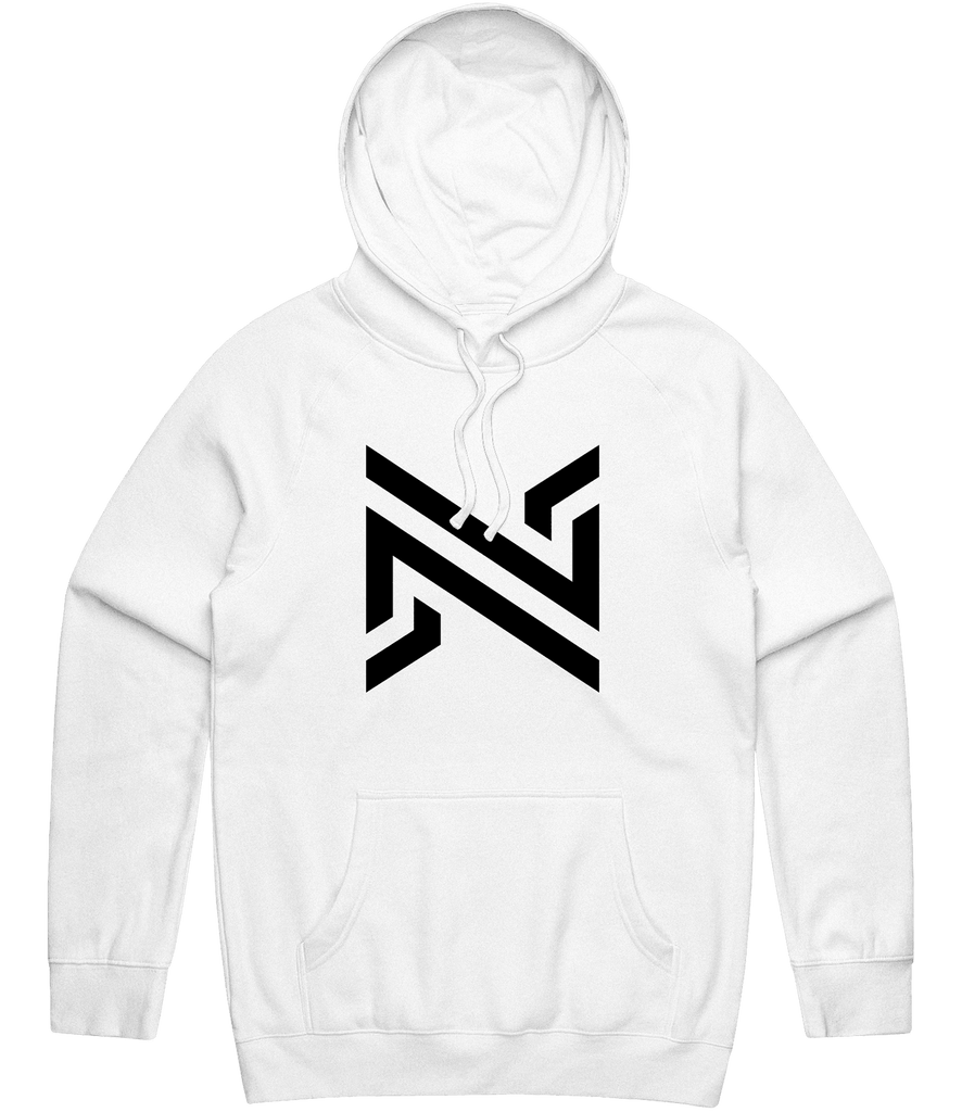 Nix Logo Hoodie - White - ARMA - Hoodie