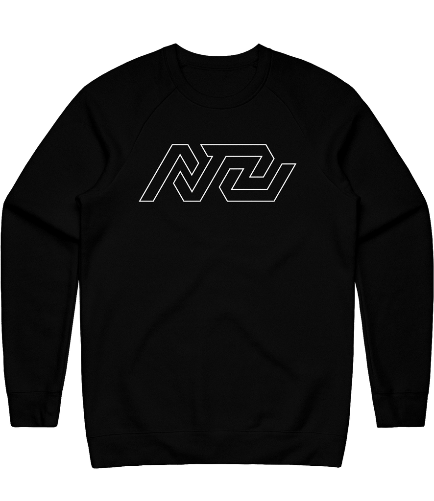 NoiZ Outline Crewneck - Black - ARMA