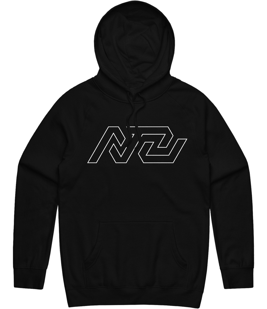 NoiZ Outline Hoodie - White - ARMA