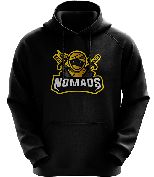 Nomads Logo Hoodie - Black - ARMA - Hoodie