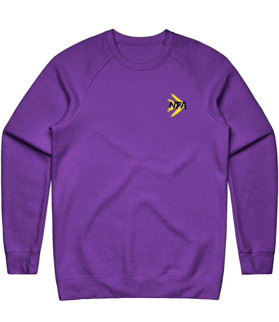 NPA Icon Crewneck - Purple - ARMA - Sweater