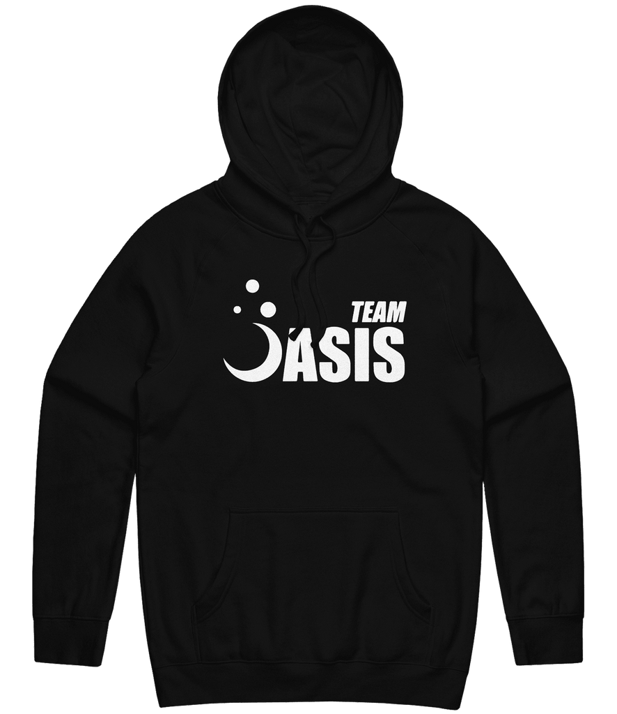 Oasis Logo Hoodie - Black - ARMA - Hoodie