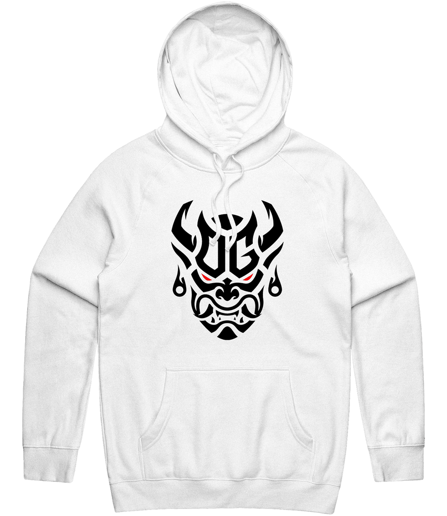 Oni Logo Hoodie - White - ARMA