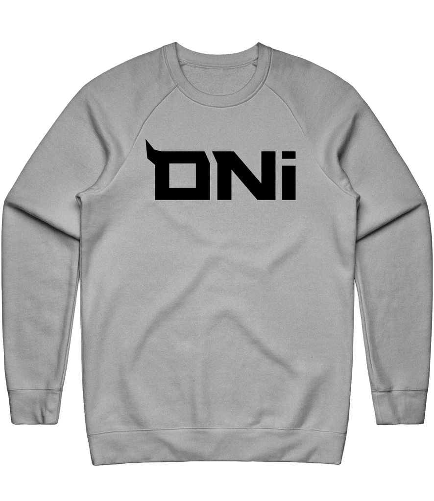 Oni Text Crewneck - Grey - ARMA