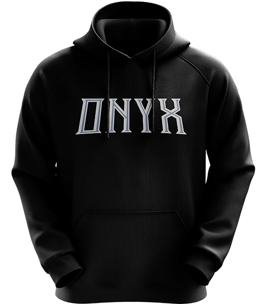 Onyx Text Hoodie - Black - ARMA - Hoodie