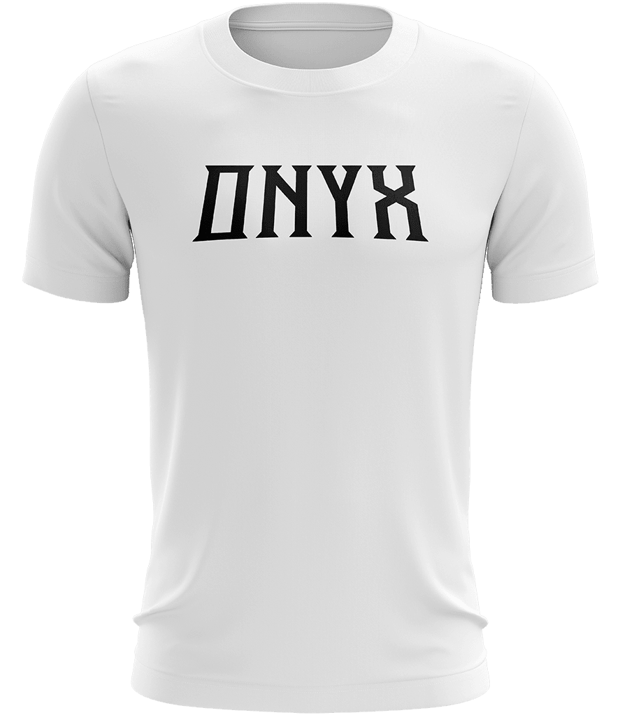 Onyx Text Tee - White - ARMA