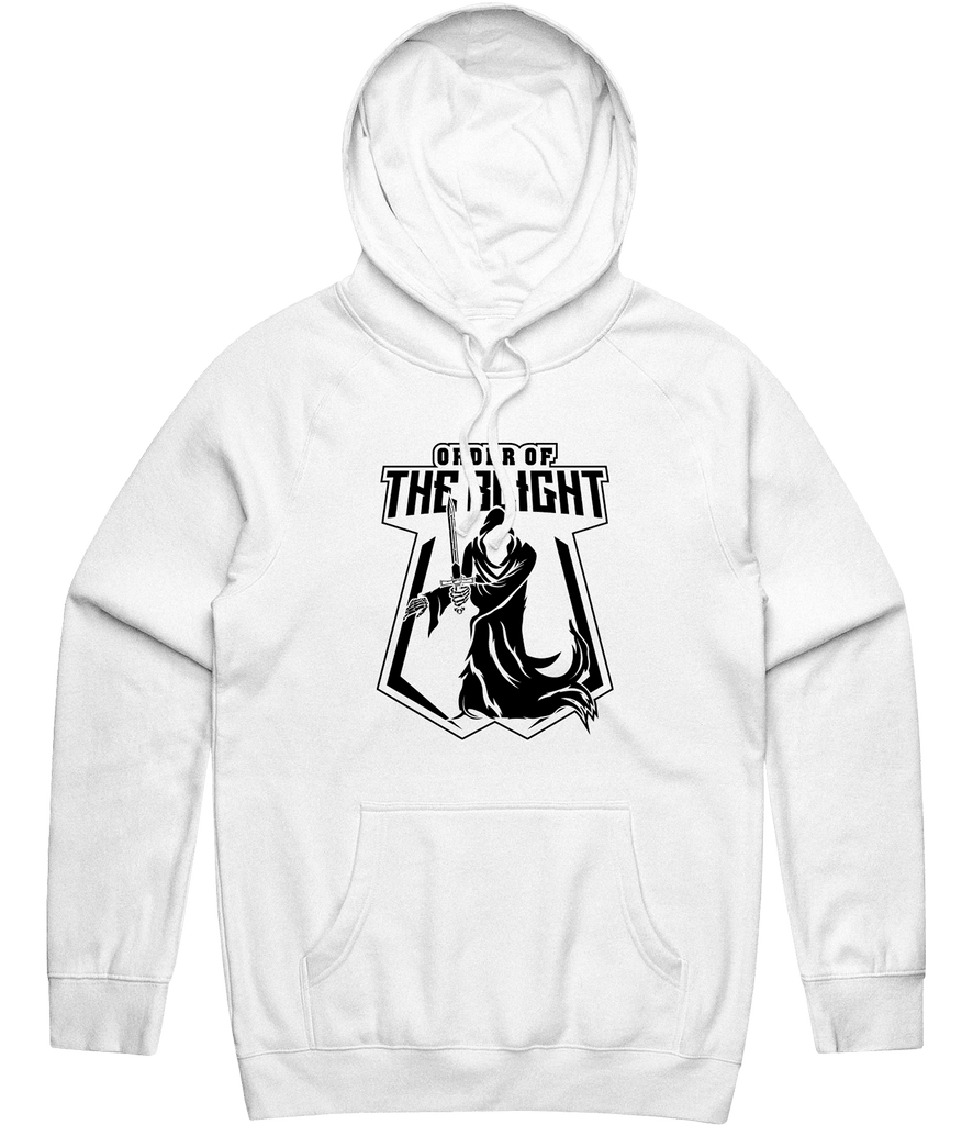 Order Of The Blight Logo Hoodie - White - ARMA
