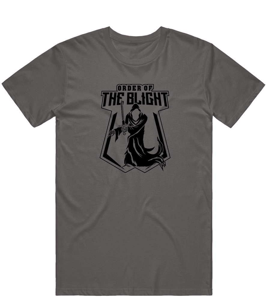 Order Of The Blight Logo Tee - Charcoal - ARMA