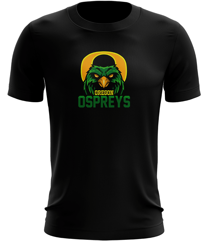 Oregon Ospreys Logo Tee - Black - ARMA - T-Shirt
