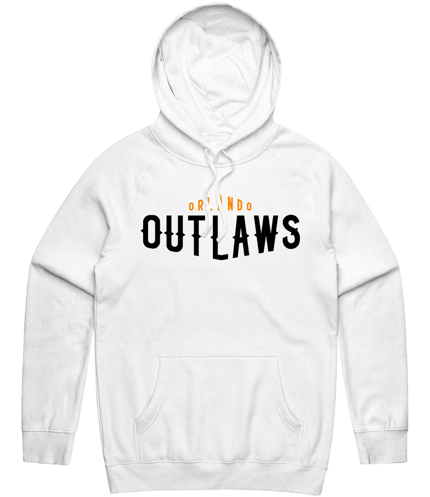 Orlando Outlaws Text Hoodie - Black - ARMA