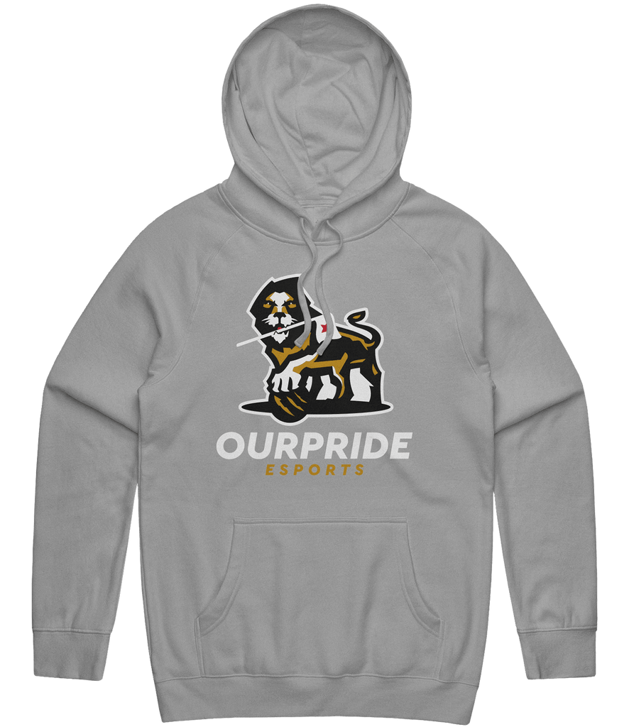 OurPride Logo Hoodie - Grey - ARMA - Hoodie
