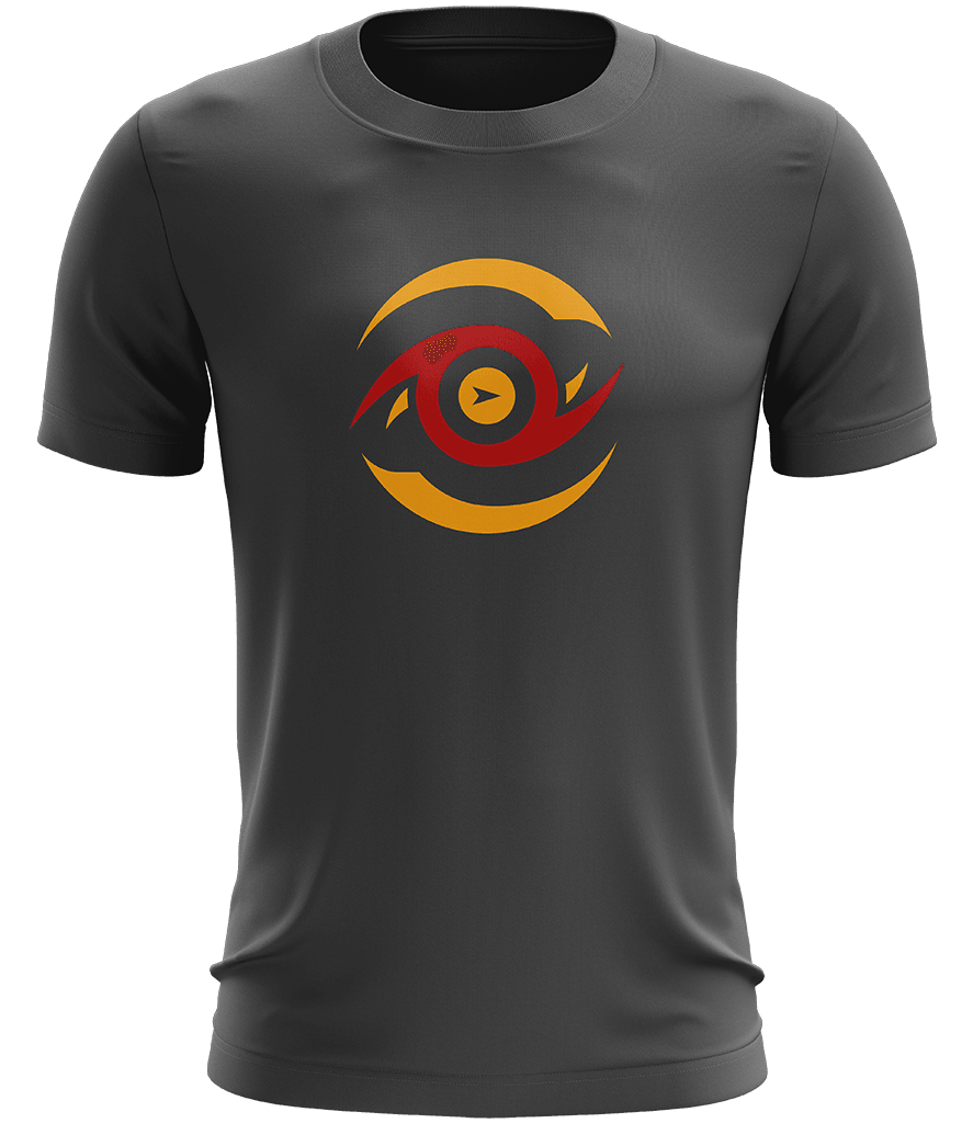 Overclocked Logo Tee - Charcoal - ARMA - T-Shirt