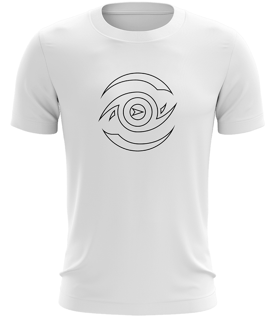 Overclocked Logo Tee - White - ARMA - T-Shirt
