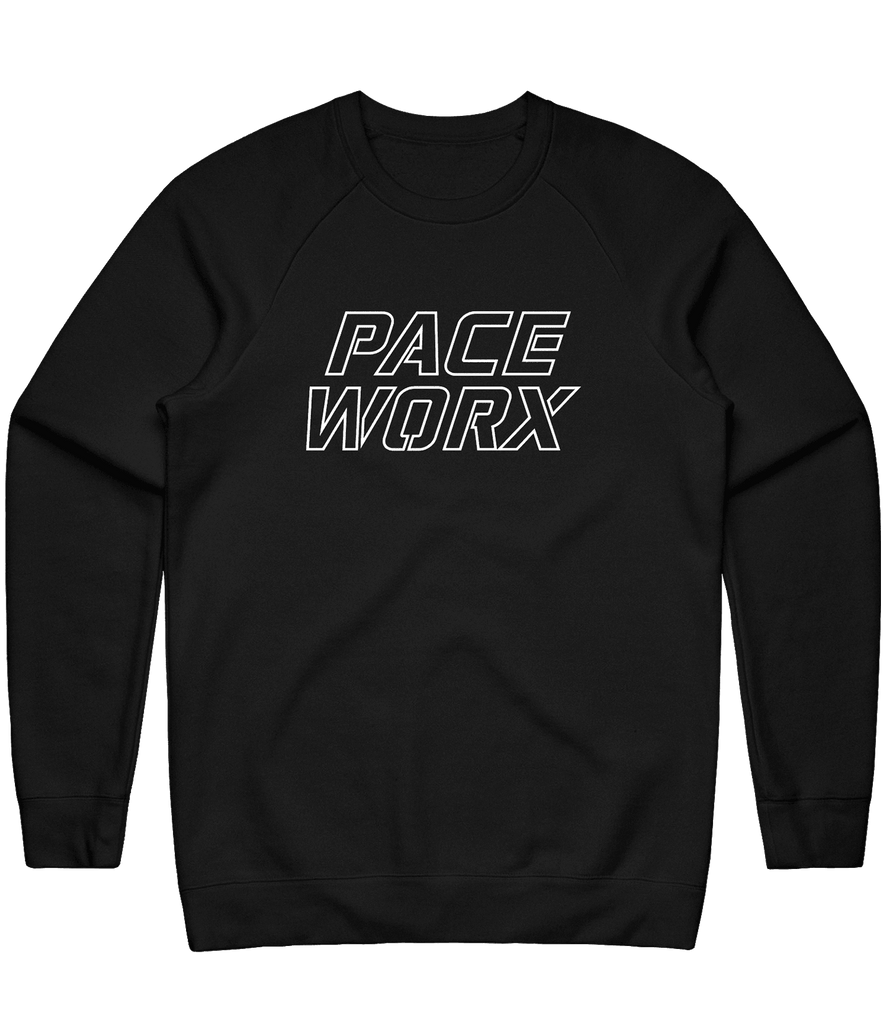 Pace Worx Outline Crewneck - Black - ARMA
