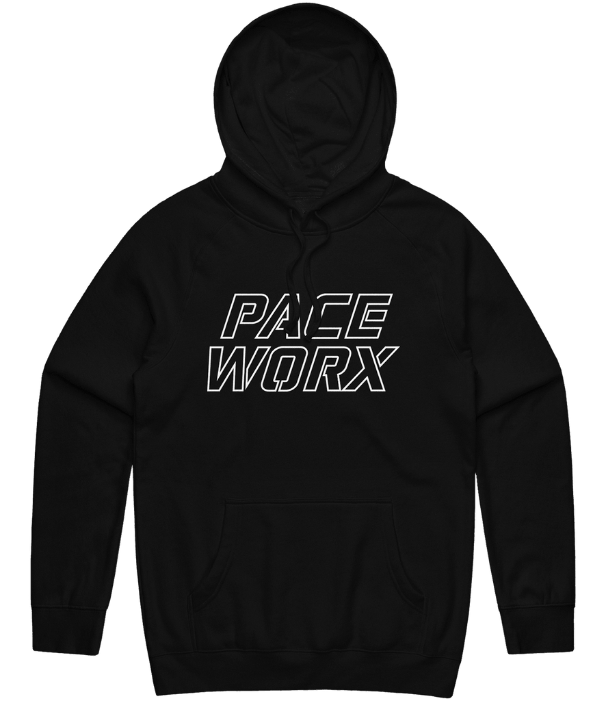 Pace Worx Outline Hoodie - Black - ARMA
