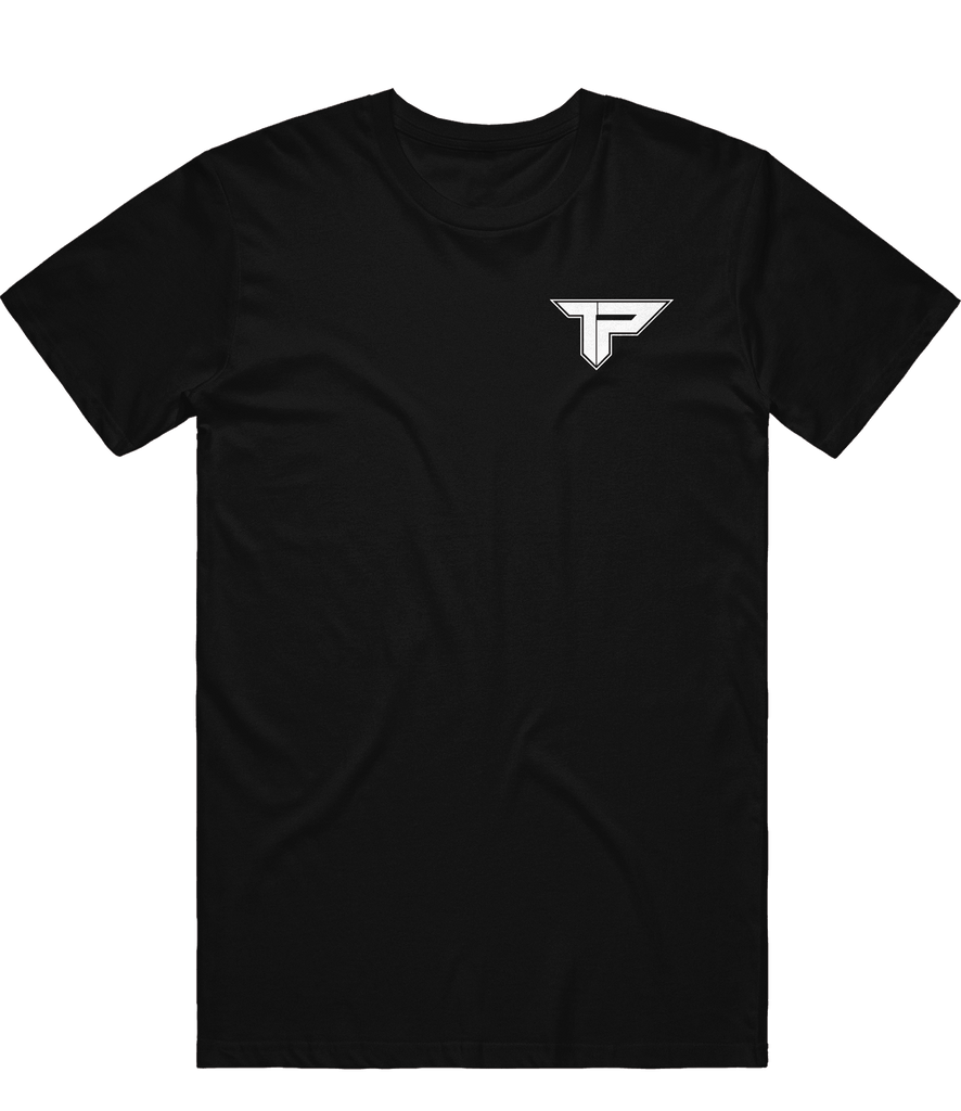 Pain Nation Outline Icon Tee - Black - ARMA - T-Shirt