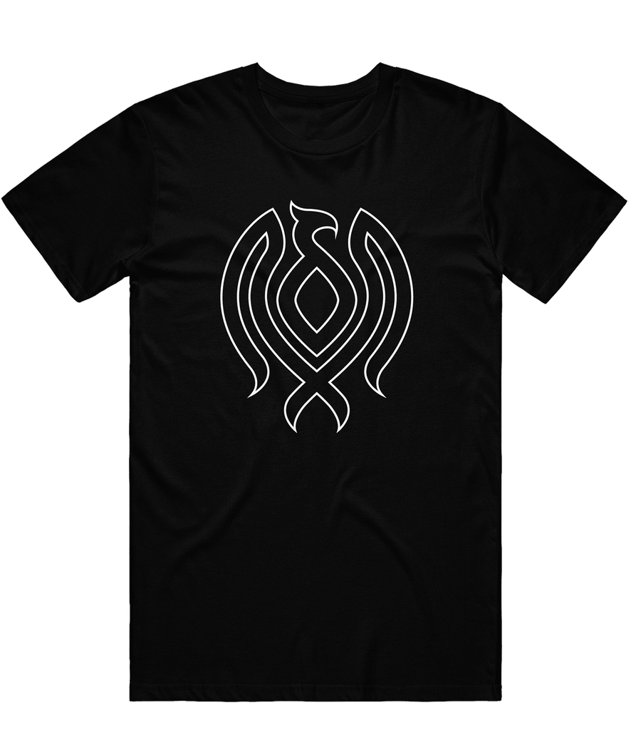 Phoenix Outline Tee - Black - ARMA