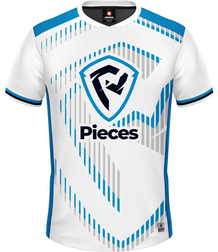 Pieces ELITE Jersey - White - ARMA - Esports Jersey
